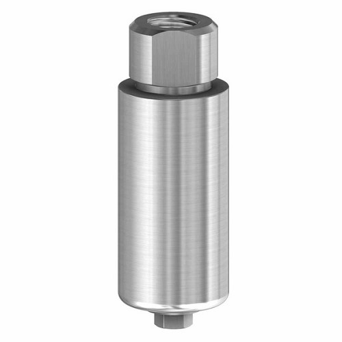 Zimmer Screw Vent, Pre-milled blank 10mm Ti engaging WP (Zimmer Screw Vent, Pre-milled blank 10mm Ti engaging WP)