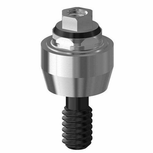 Nobel Multi-unit / Nobel BranemarkAbutment multiunit RP 3mm (on implant) with DLC screw (Nobel Multi-unit / Nobel BranemarkAbutment multiunit RP 3mm (on implant) with DLC screw)