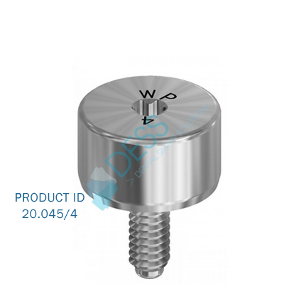 Straumann Tissue LevelHealing abutment WN 4mm (on implant) (Straumann Tissue LevelHealing abutment WN 4mm (on implant))