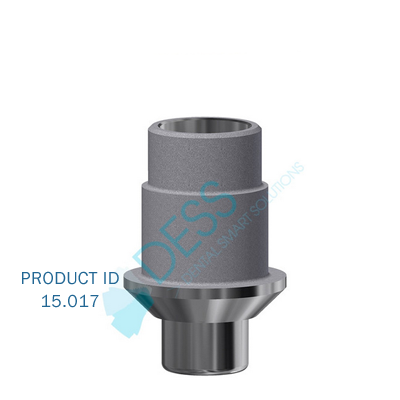 Zimmer Screw Vent, Ti base non-engaging NP GH0.8mm (Zimmer Screw Vent, Ti base non-engaging NP GH0.8mm)
