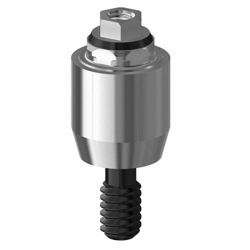 Nobel Multi-unit / Nobel BranemarkAbutment multiunit RP 5mm (on implant) with DLC screw (Nobel Multi-unit / Nobel BranemarkAbutment multiunit RP 5mm (on implant) with DLC screw)