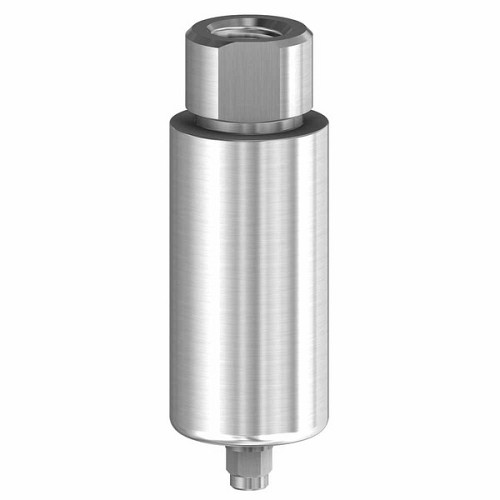 Friadent Xive, Pre-milled blank 10mm Ti engaging RP (Friadent Xive, Pre-milled blank 10mm Ti engaging RP)