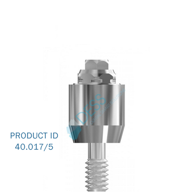 Nobel Multi-unit / 3i OsseotiteAbutment multiunit RP 5mm (on implant) (Nobel Multi-unit / 3i OsseotiteAbutment multiunit RP 5mm (on implant))