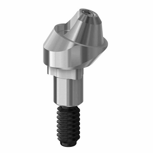 Nobel Multi-unit / Nobel ReplaceMulti-unit® abutment 17º RP 3mm with DLC-coated screw (Nobel Multi-unit / Nobel ReplaceMulti-unit® abutment 17º RP 3mm with DLC-coated screw)