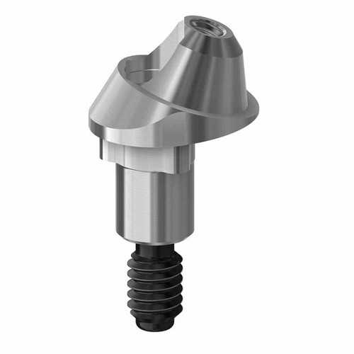 Nobel Multi-unit / Nobel ReplaceMulti-unit® abutment 17º RP 2mm with DLC-coated screw (Nobel Multi-unit / Nobel ReplaceMulti-unit® abutment 17º RP 2mm with DLC-coated screw)