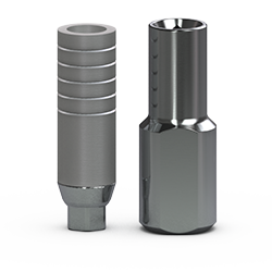 3.0mm Custom Cast Abutment, Hexed (3.0mm Custom Cast Abutment, Hexed)