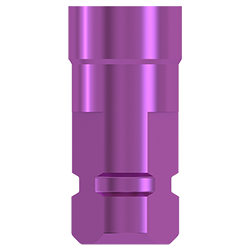 CONELOG® Implant analog for printed and cast models, Ø 4.3mm, Ti alloy (CONELOG® Implant analog for printed and cast models, Ø 4.3mm, Ti alloy)