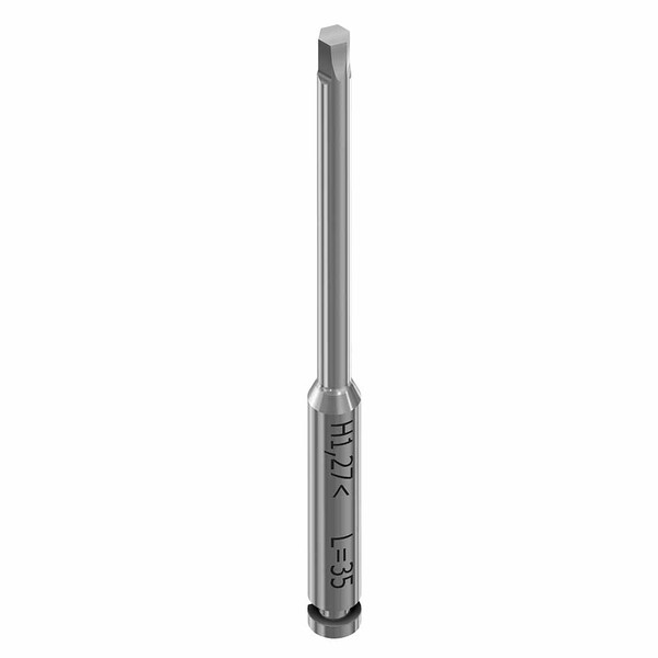 Screwdriver conic 35mm hex. 1,27mm head