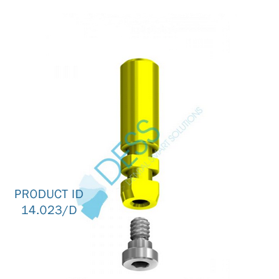 Digital analog NP - on implant (Int. Hex conic)