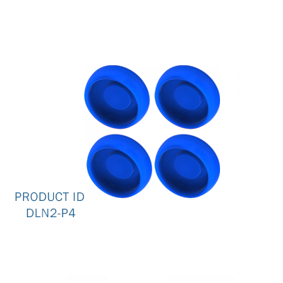 DESS LOCDESS LOC Retention Kit - Unicolor - 4 x blue males (up to 20º; 1.5lbs/68