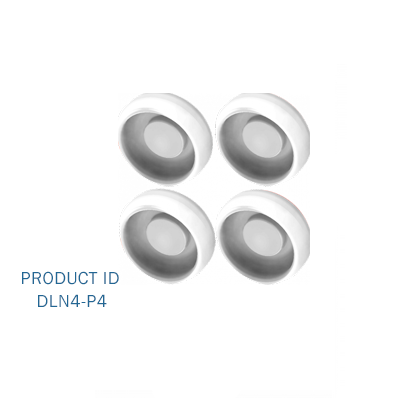 DESS LOCDESS LOC Retention Kit - Unicolor - 4 x clear males (up to 20º; 5lbs/227